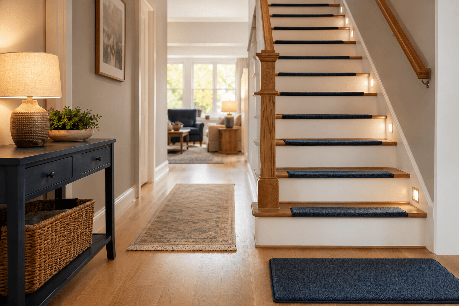 Make a staircase sure-footed
